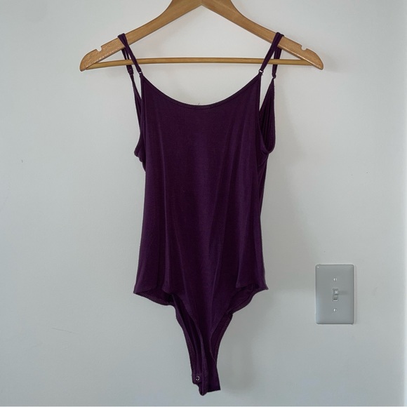 GARAGE Purple Bodysuit - Picture 3 of 3